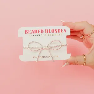 Silver Bow Bracelet