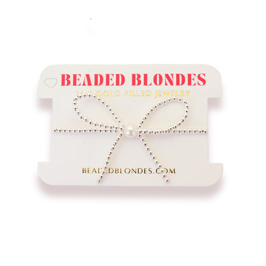 Silver Bow Bracelet