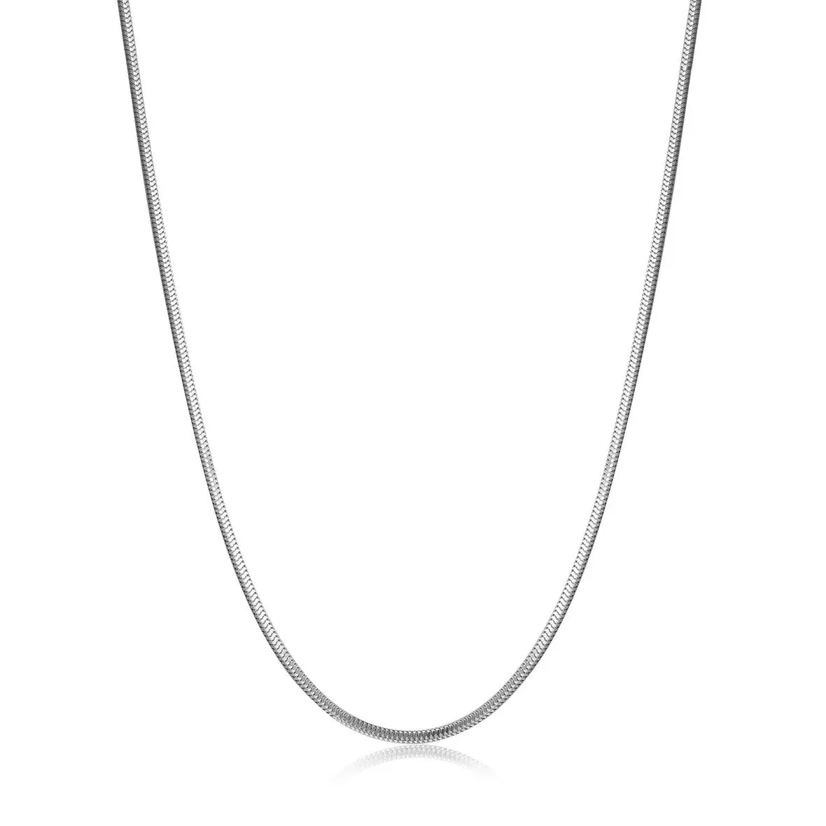 Silver Snake Chain Necklace