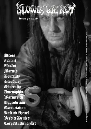 SLOWLY WE ROT Zine #09   CD