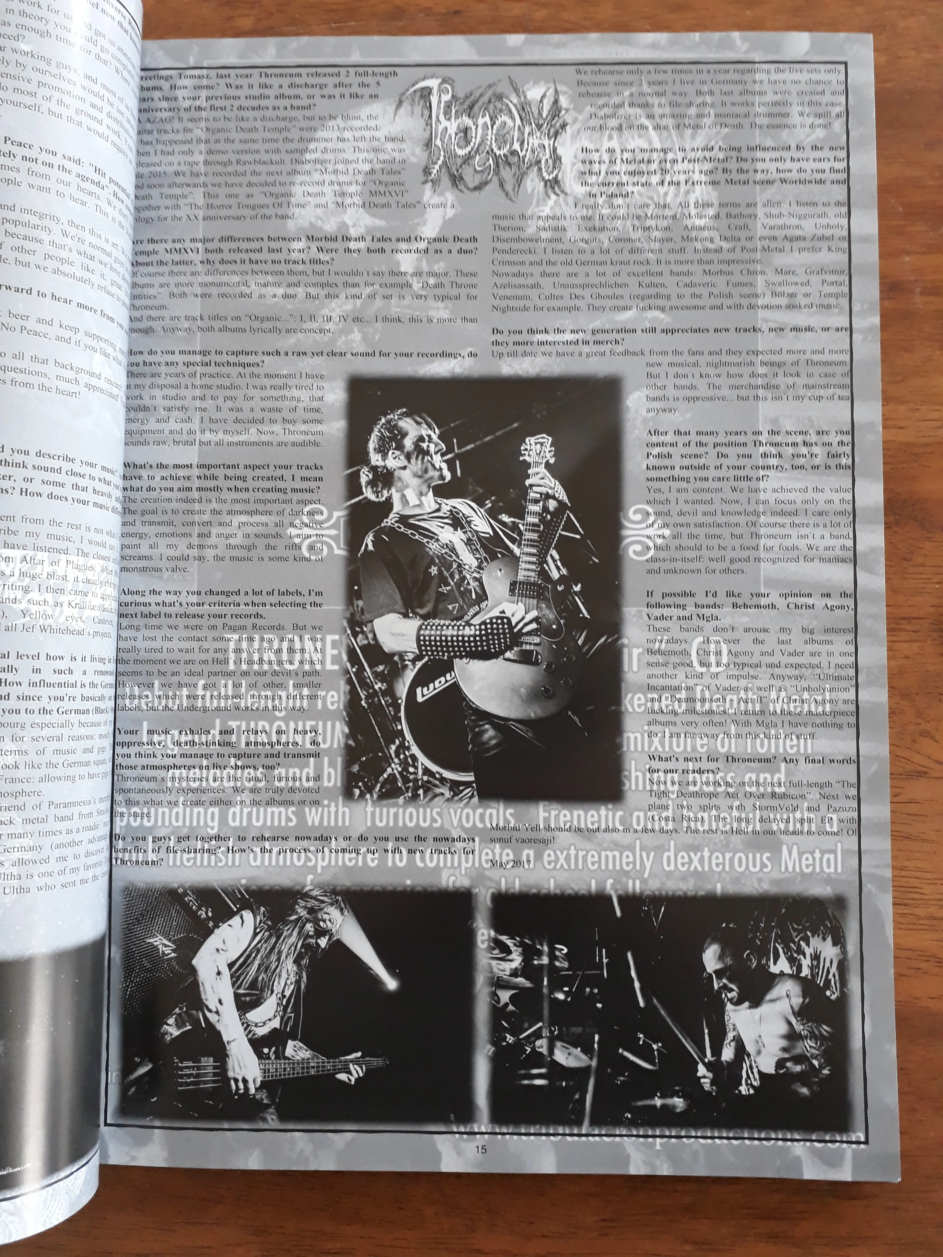 SLOWLY WE ROT Zine #10   CD