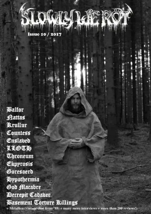 SLOWLY WE ROT Zine #10   CD
