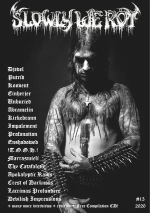 SLOWLY WE ROT Zine #15   CD