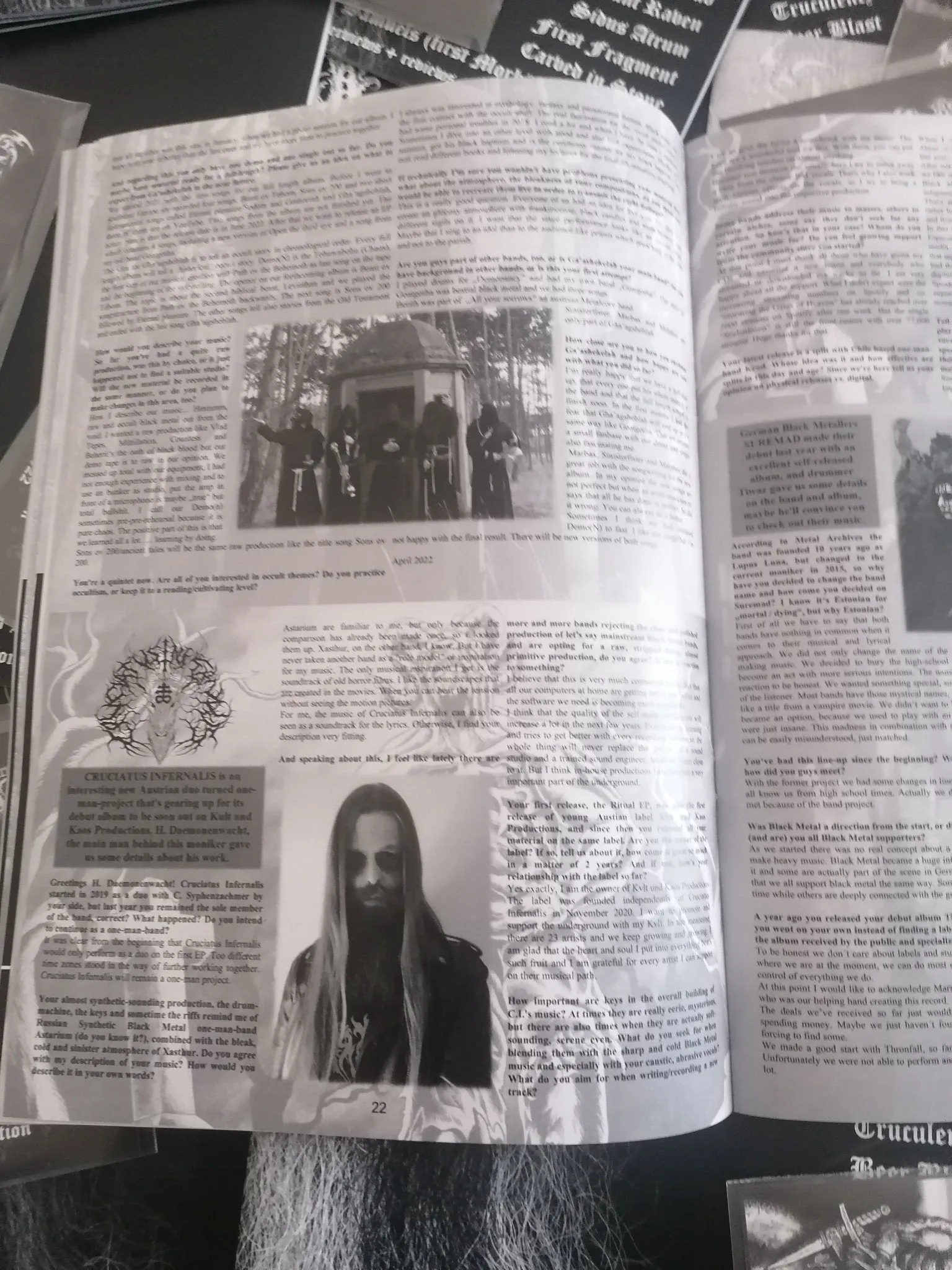 SLOWLY WE ROT Zine #19   CD
