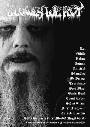 SLOWLY WE ROT Zine #19   CD