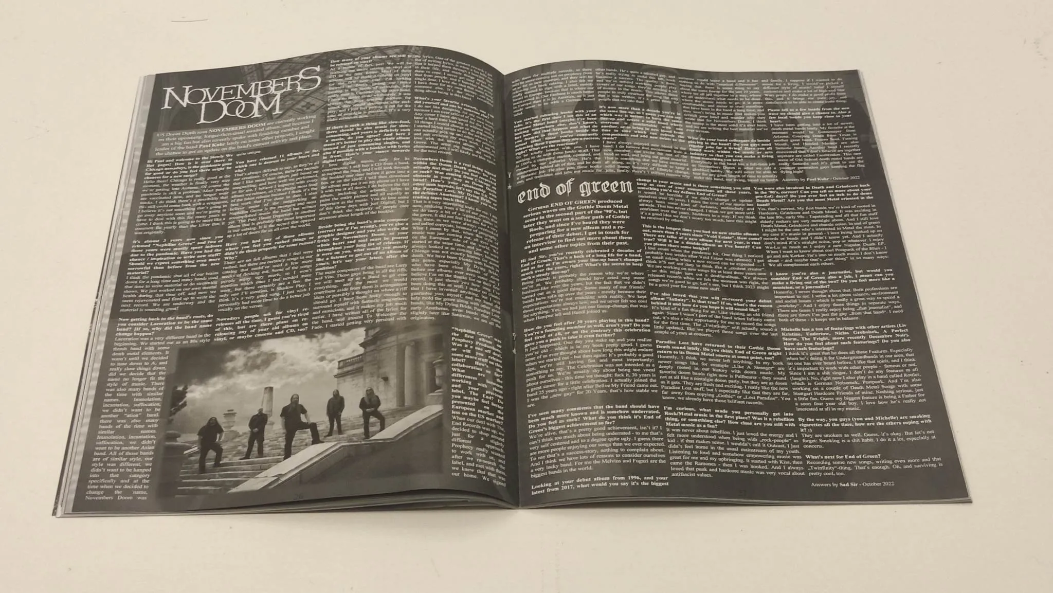SLOWLY WE ROT Zine #20   CD