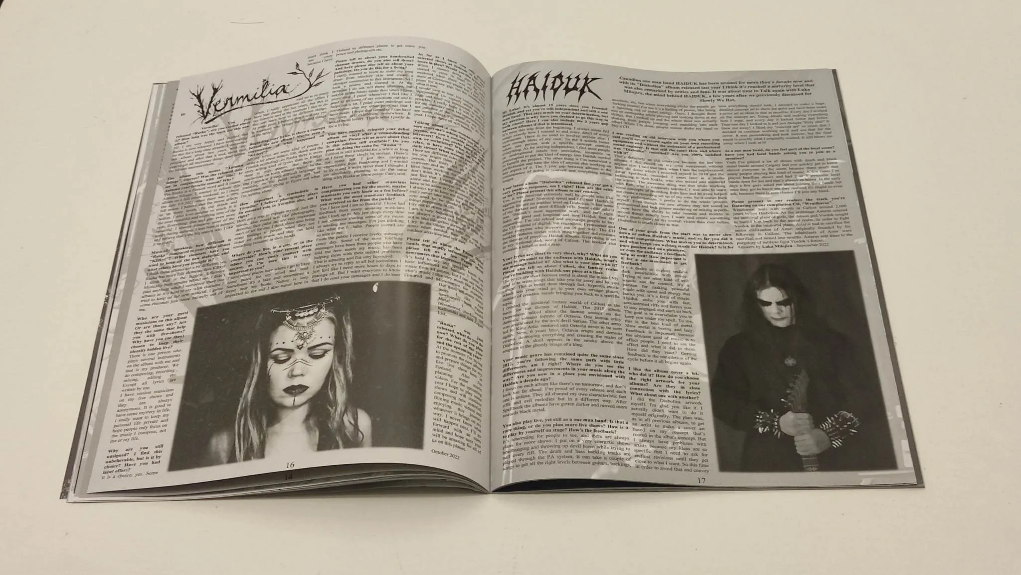 SLOWLY WE ROT Zine #20   CD