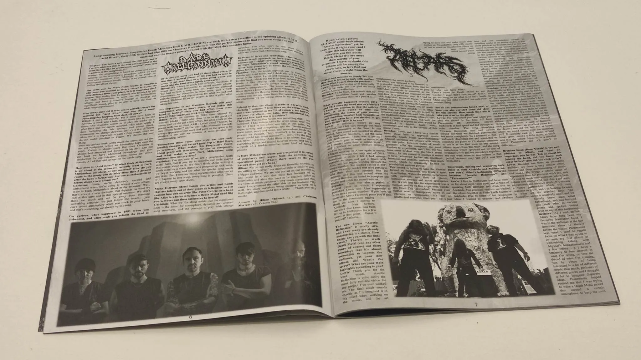 SLOWLY WE ROT Zine #20   CD