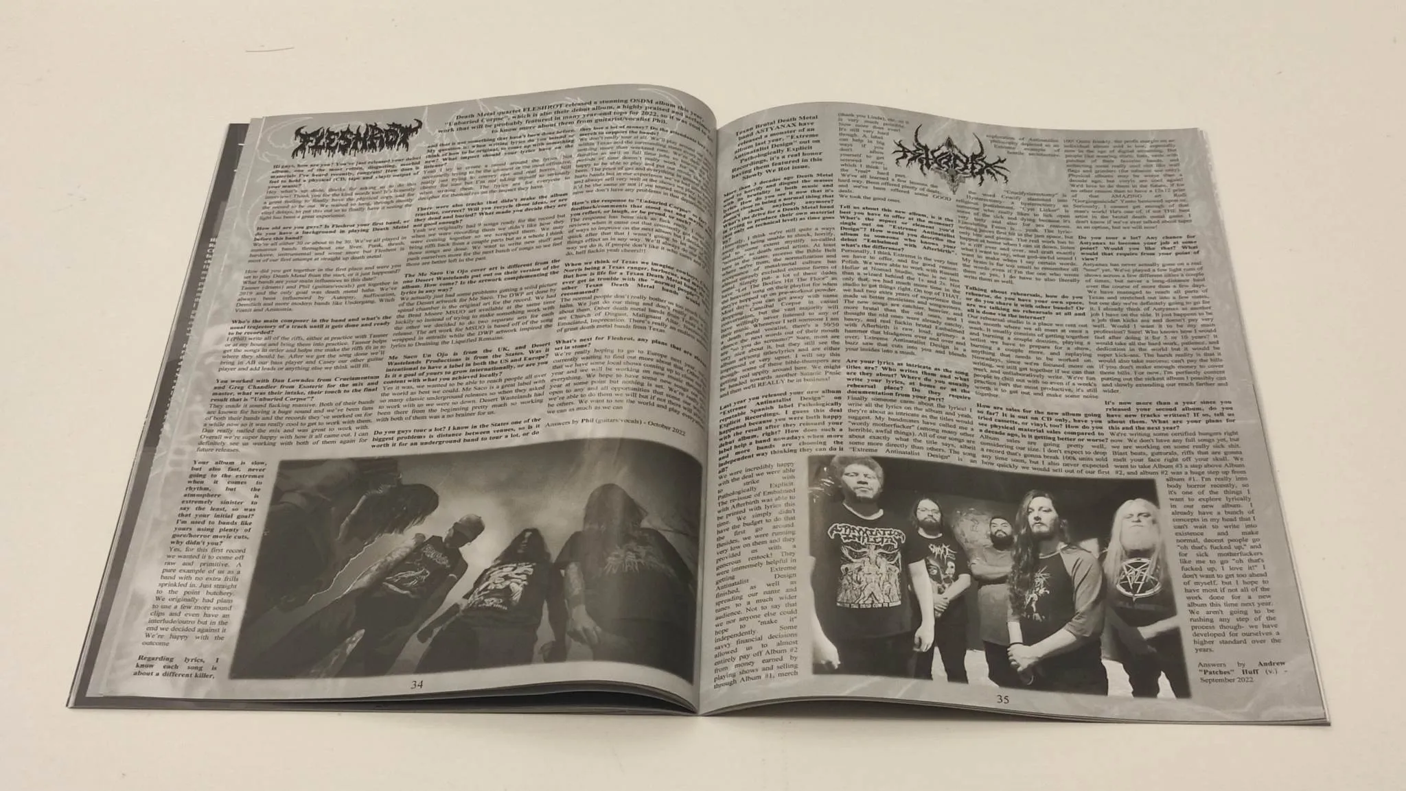 SLOWLY WE ROT Zine #20   CD
