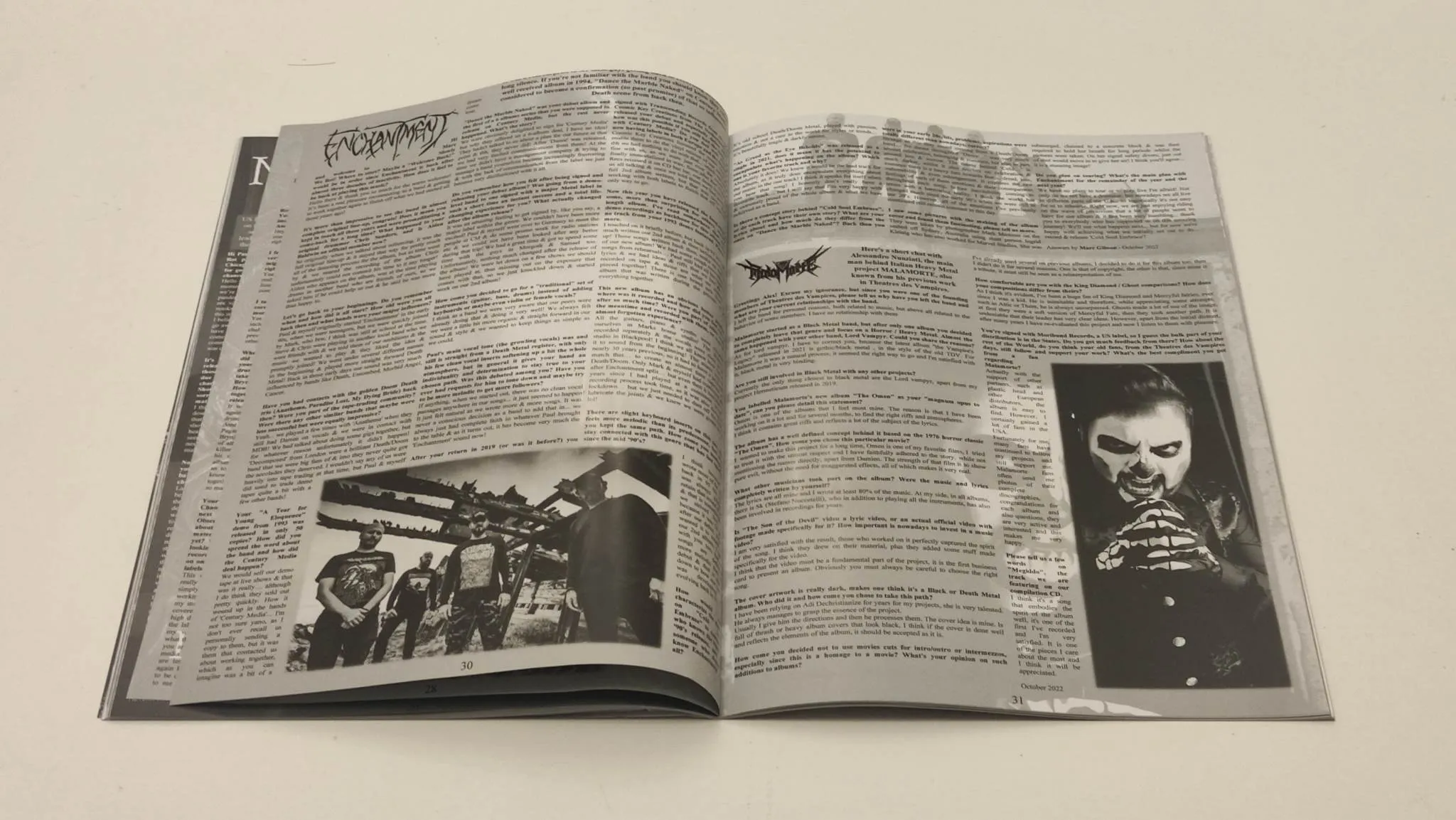 SLOWLY WE ROT Zine #20   CD
