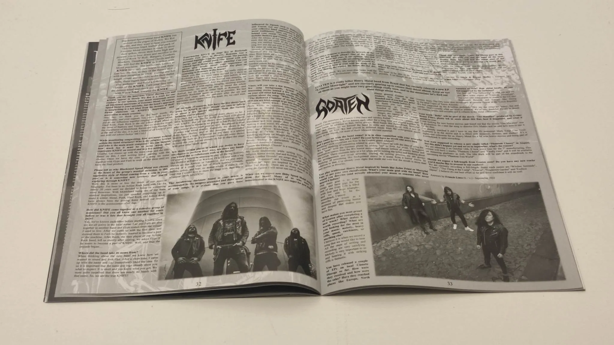 SLOWLY WE ROT Zine #20   CD