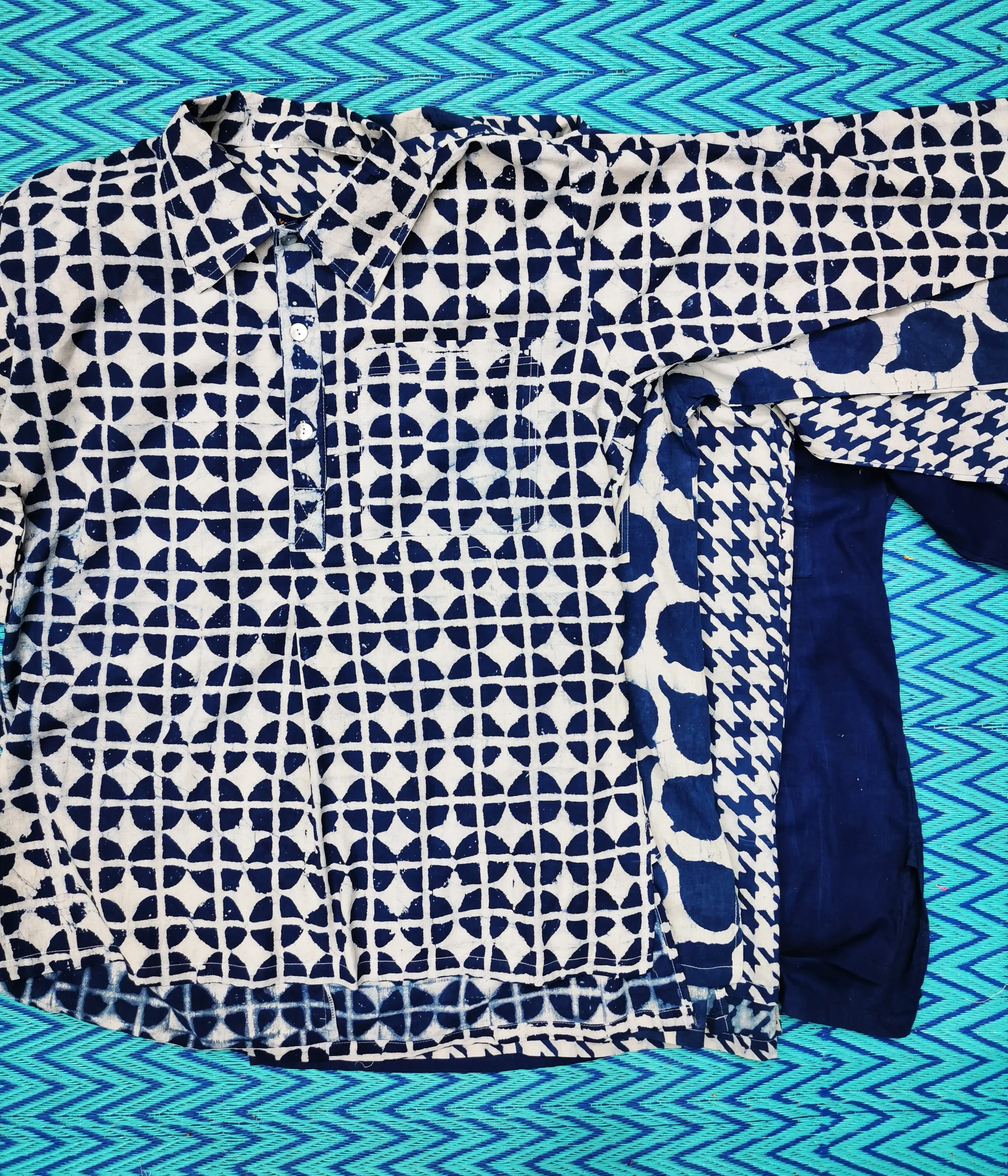 Smock shirt - Indigo