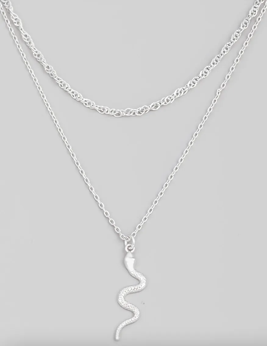 Snake Layered Necklace