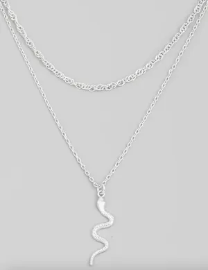 Snake Layered Necklace