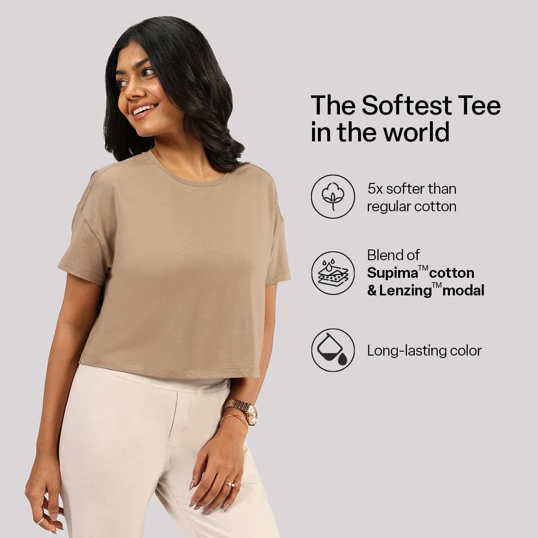 Softest Tee - Boxy Crop