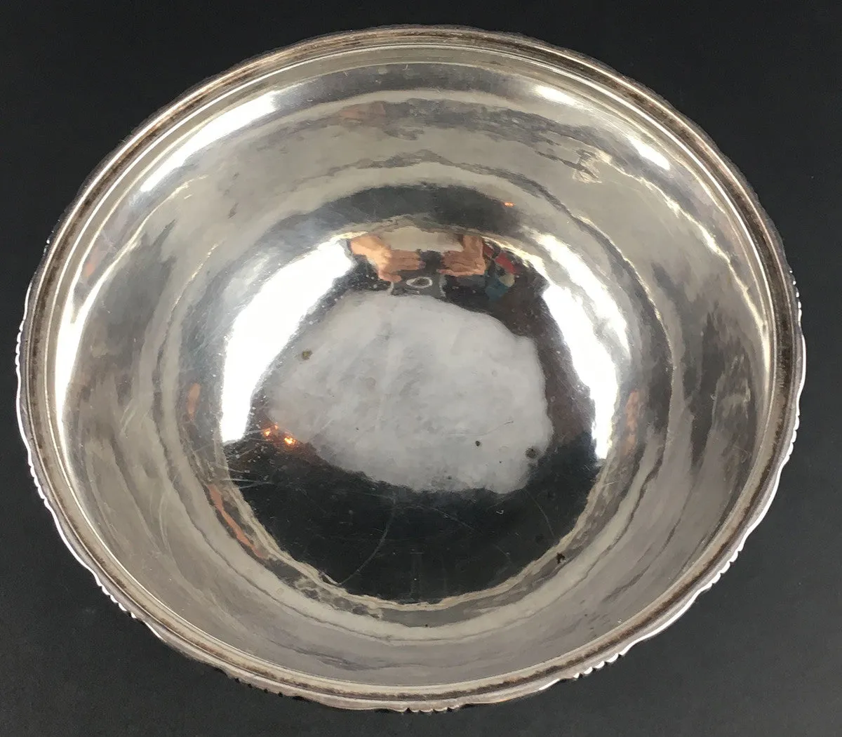 SOLD Danish Georg Jensen Sterling Silver Covered Bowl on Foot