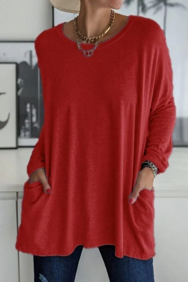 Solid Color Casual Shirt