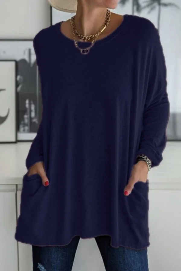 Solid Color Casual Shirt