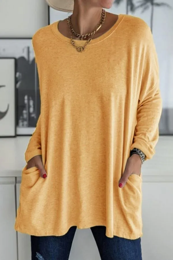 Solid Color Casual Shirt