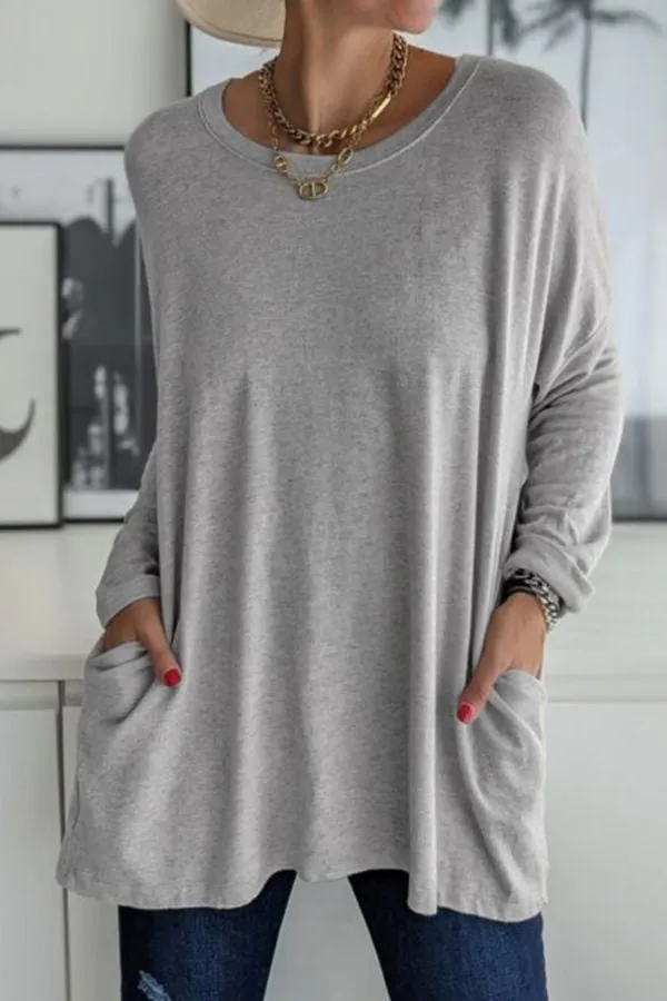 Solid Color Casual Shirt