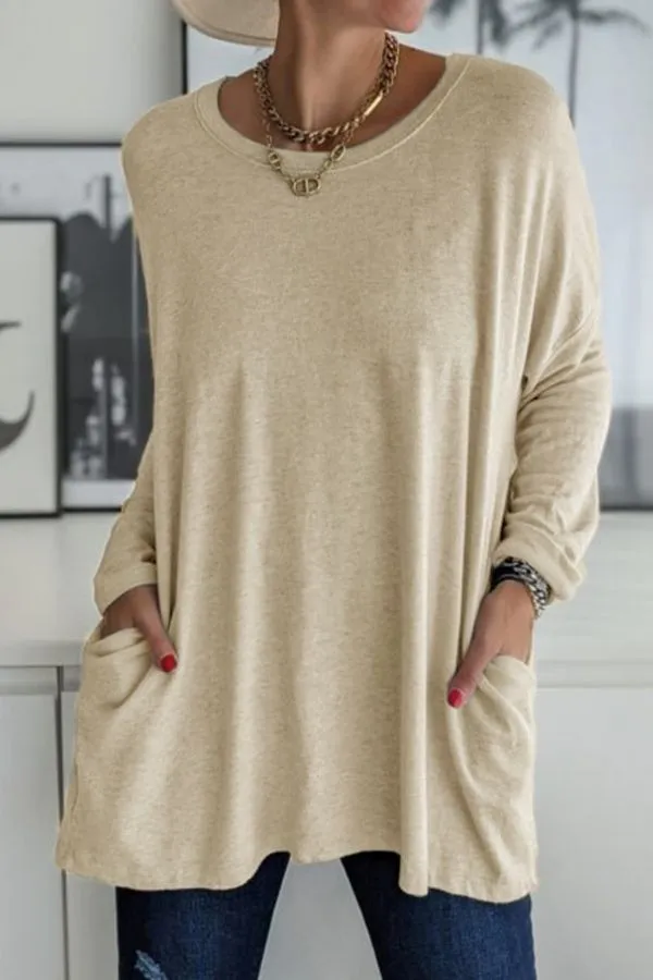Solid Color Casual Shirt
