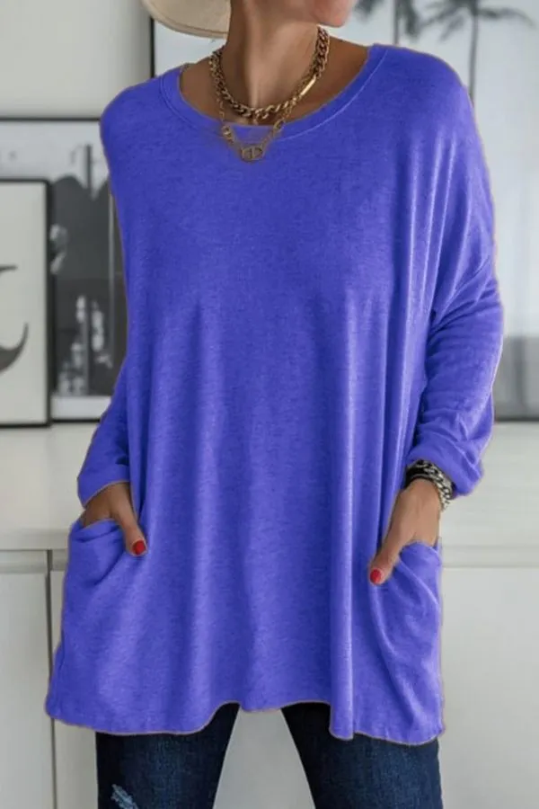 Solid Color Casual Shirt