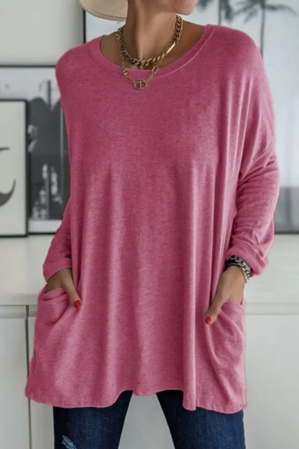 Solid Color Casual Shirt