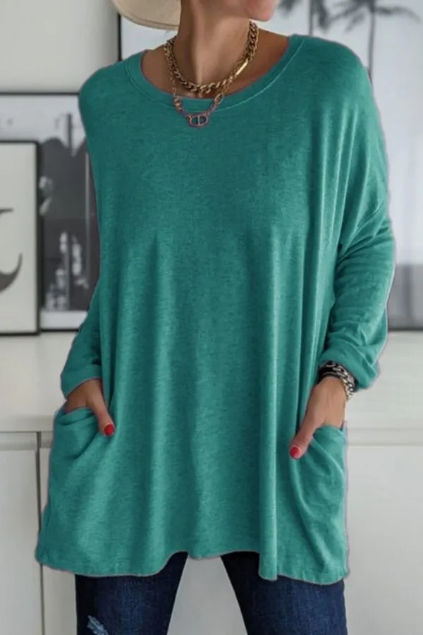 Solid Color Casual Shirt