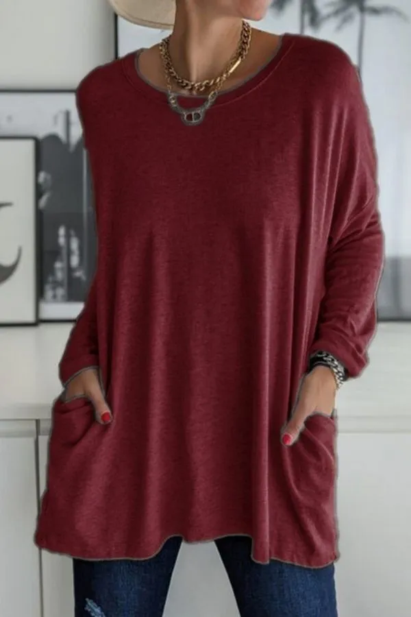 Solid Color Casual Shirt