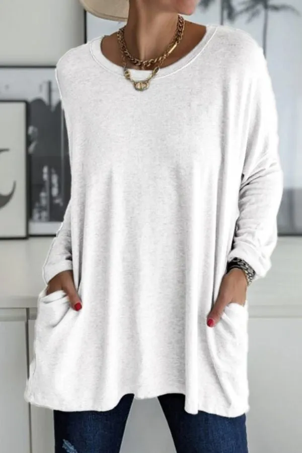 Solid Color Casual Shirt