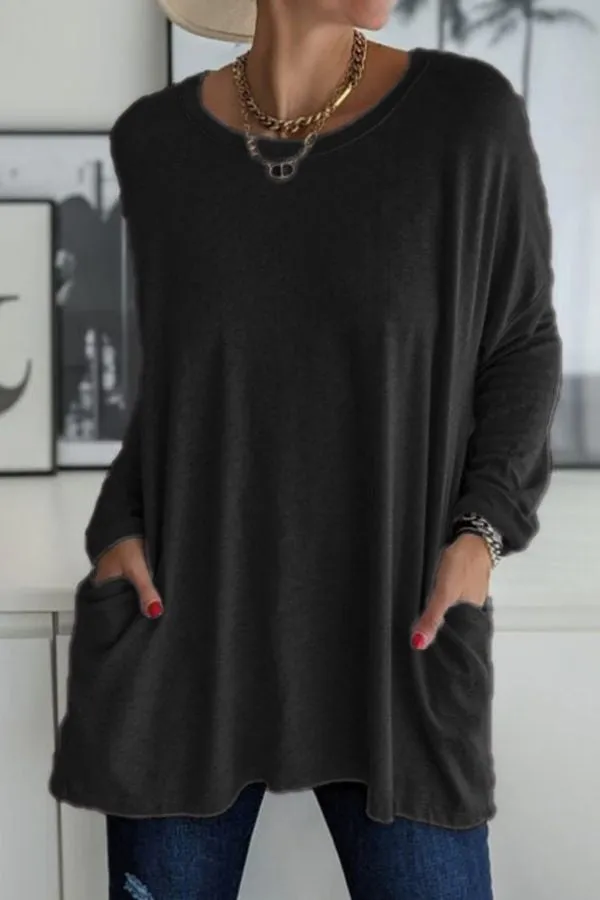 Solid Color Casual Shirt