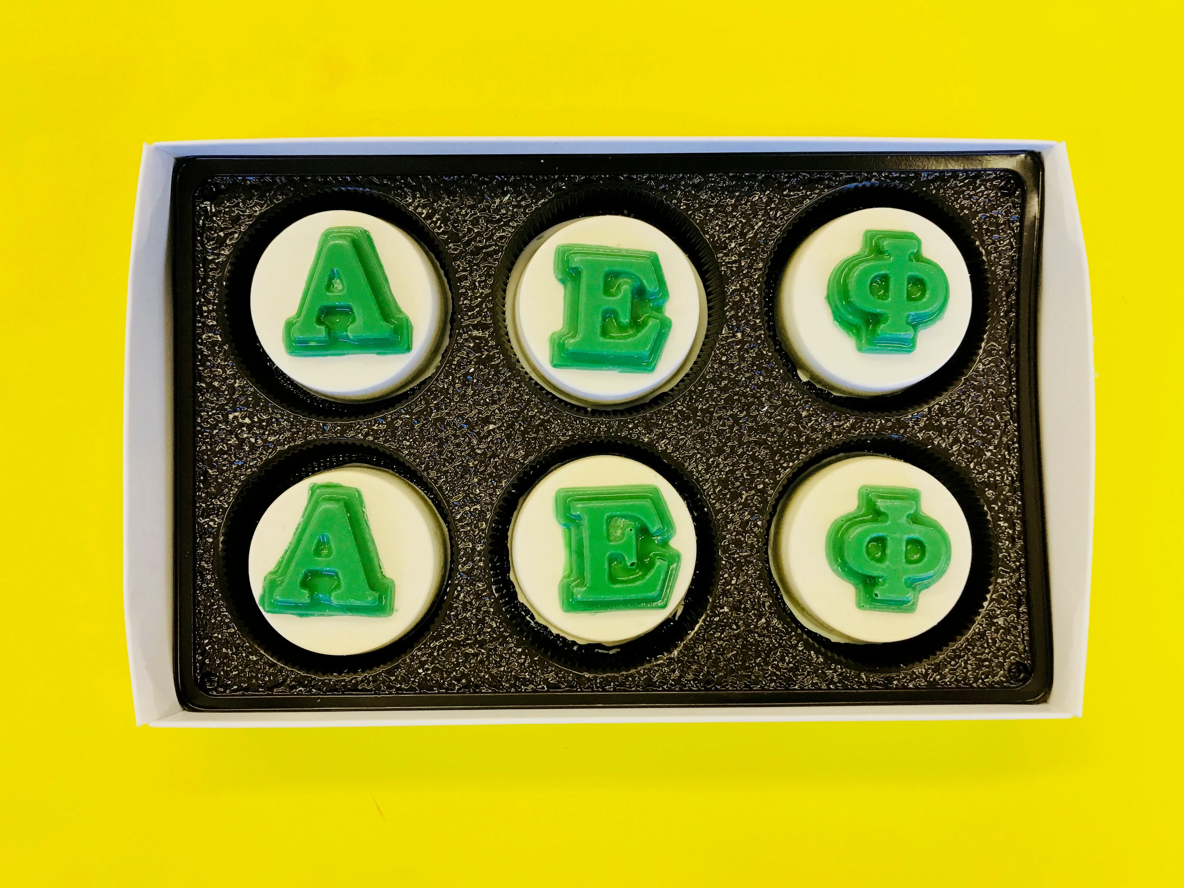 Sorority/Fraternity Letters Chocolate Covered Oreos