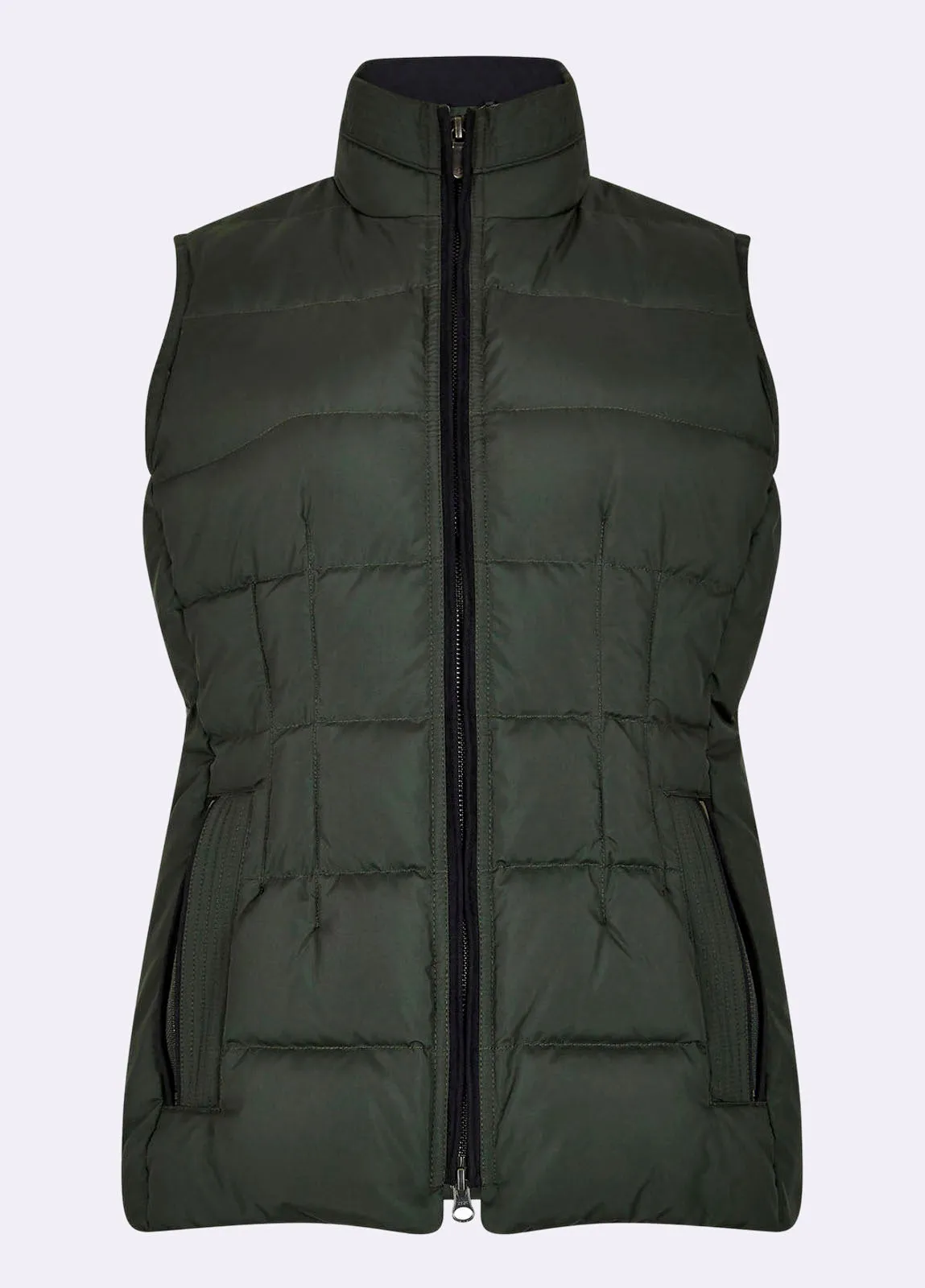Spiddal Quilted Gilet - Spruce