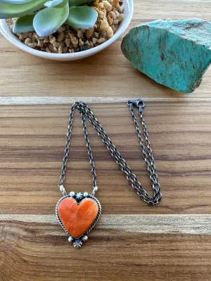 Spiny Heart Necklace