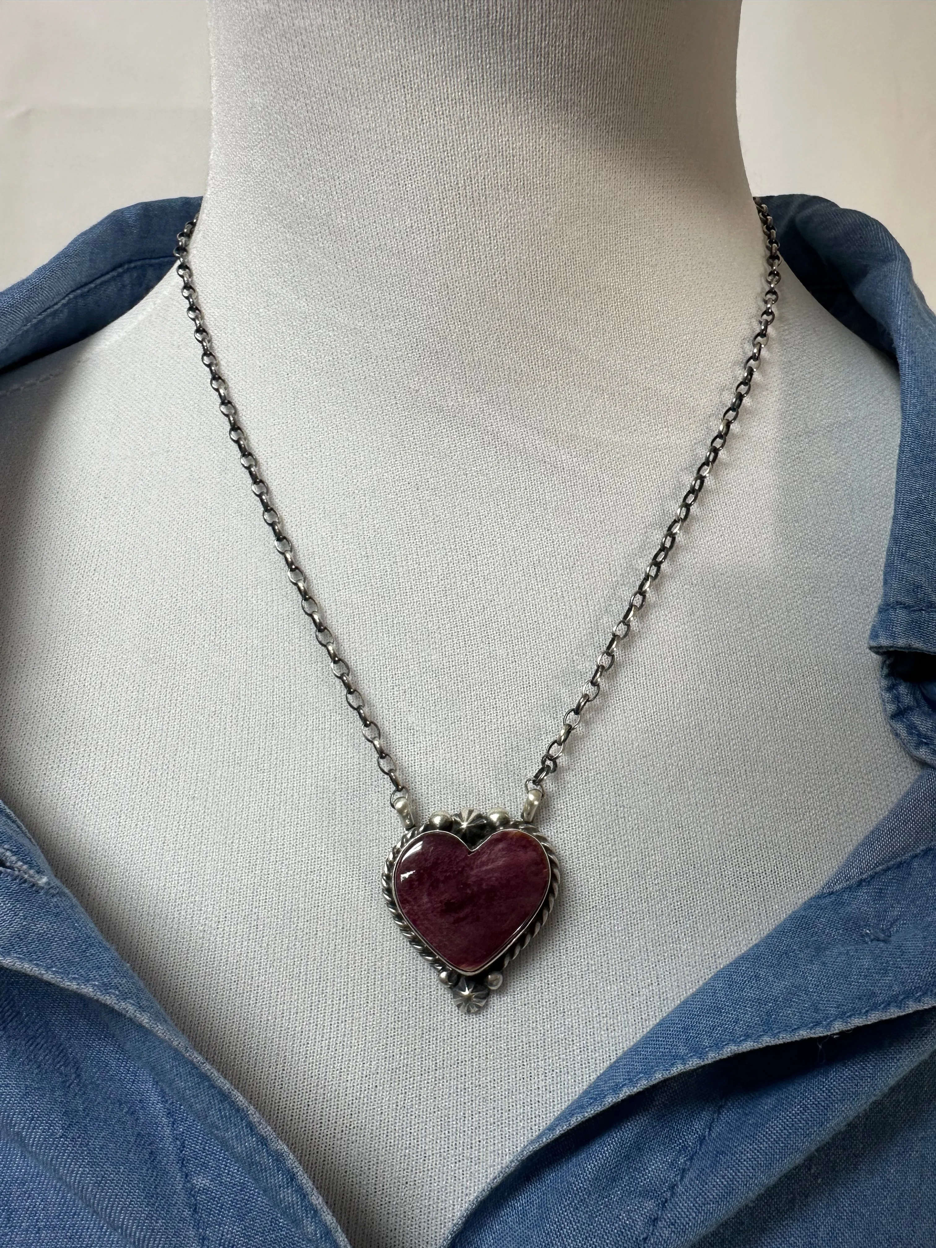 Spiny Heart Necklace