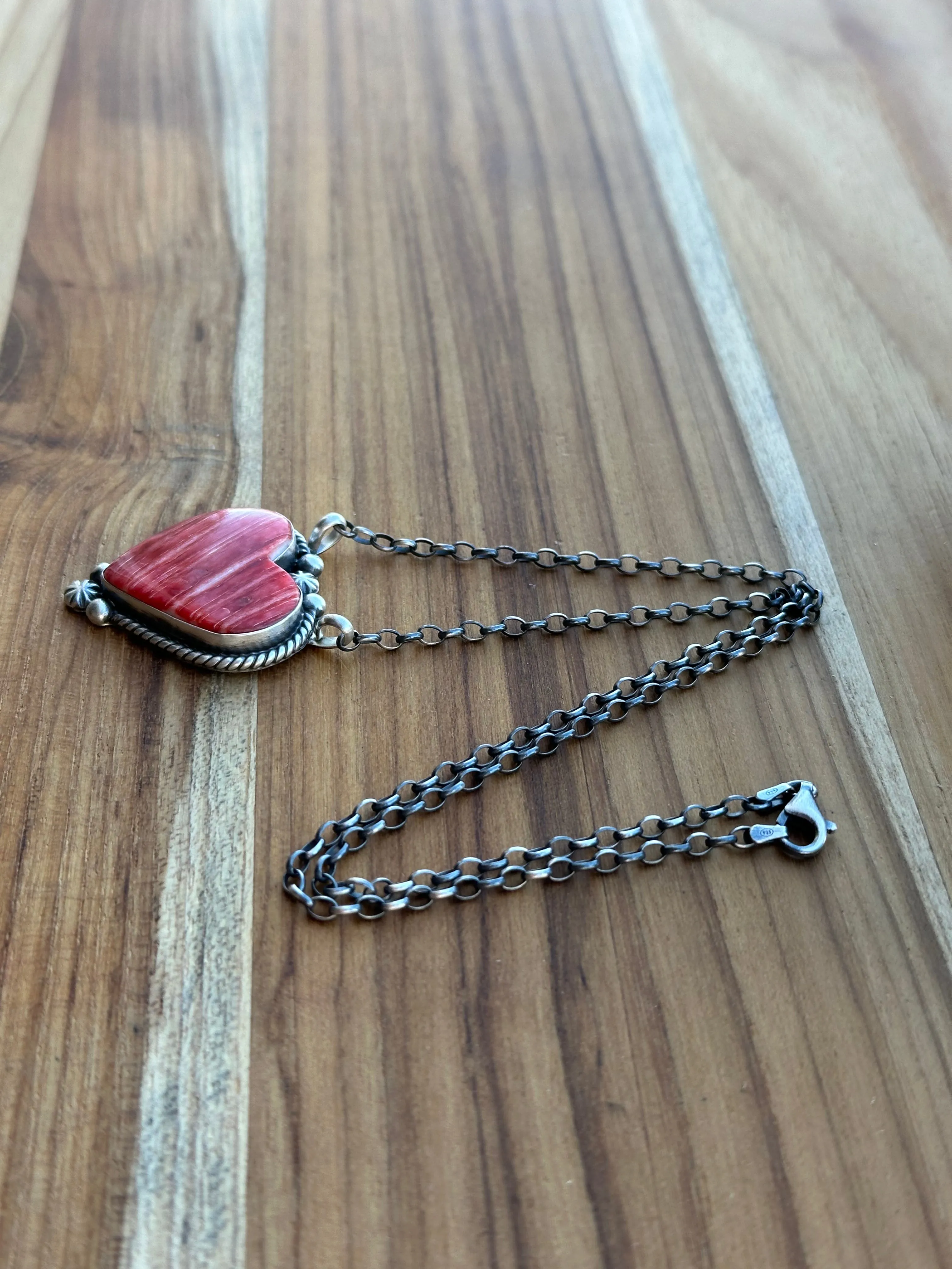 Spiny Heart Necklace