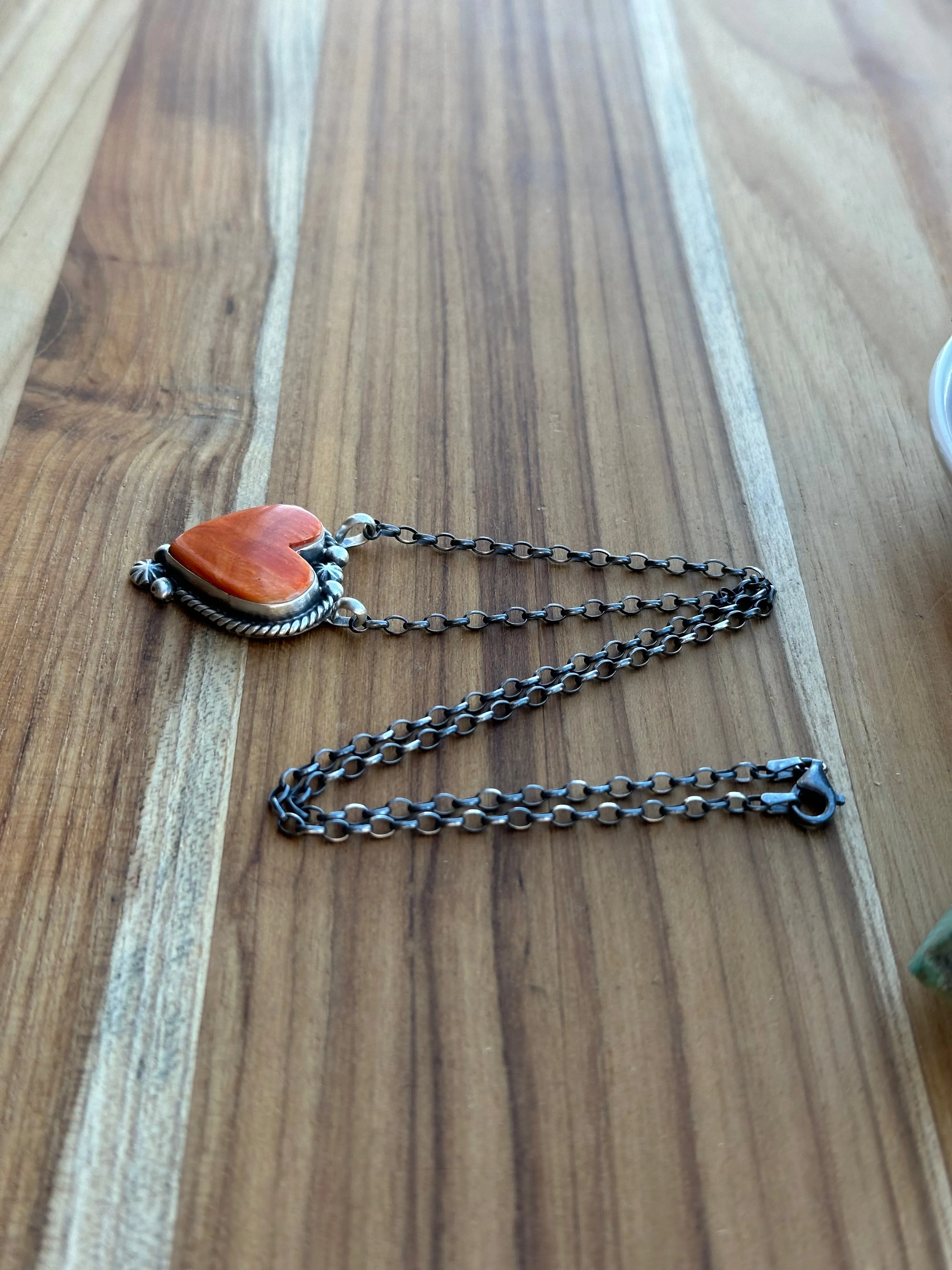 Spiny Heart Necklace