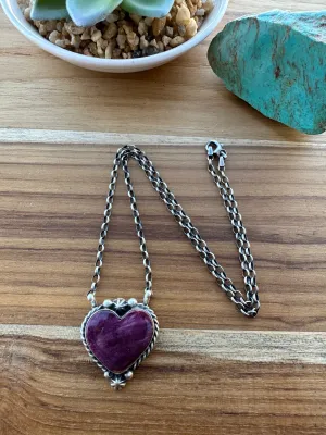 Spiny Heart Necklace