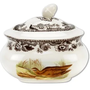 Spode Woodland Covered Sugar Bowl