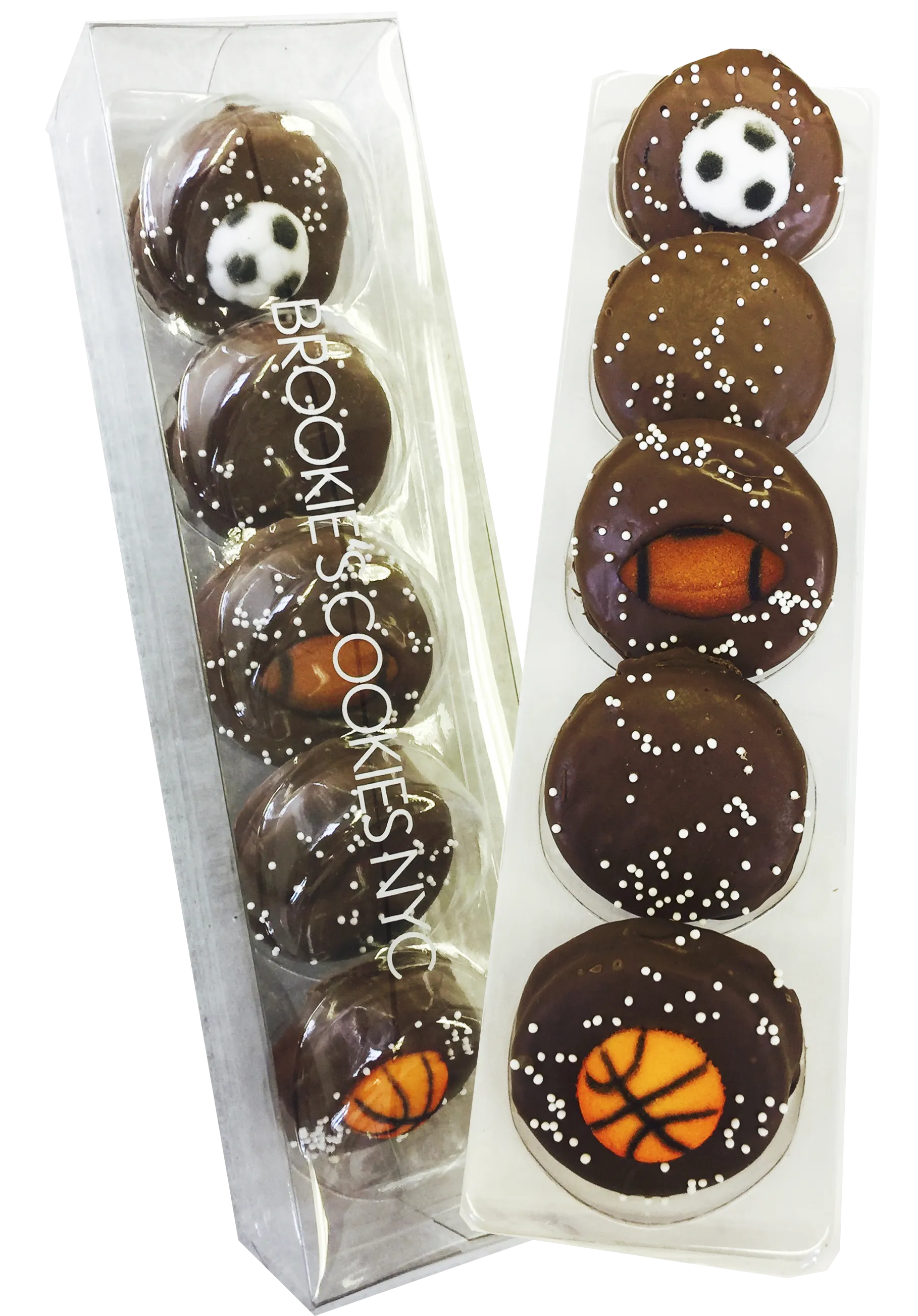 Sports-Themed Chocolate Covered Oreos Gift Box