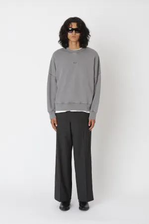 Staff Crew - Washed Steel Grey