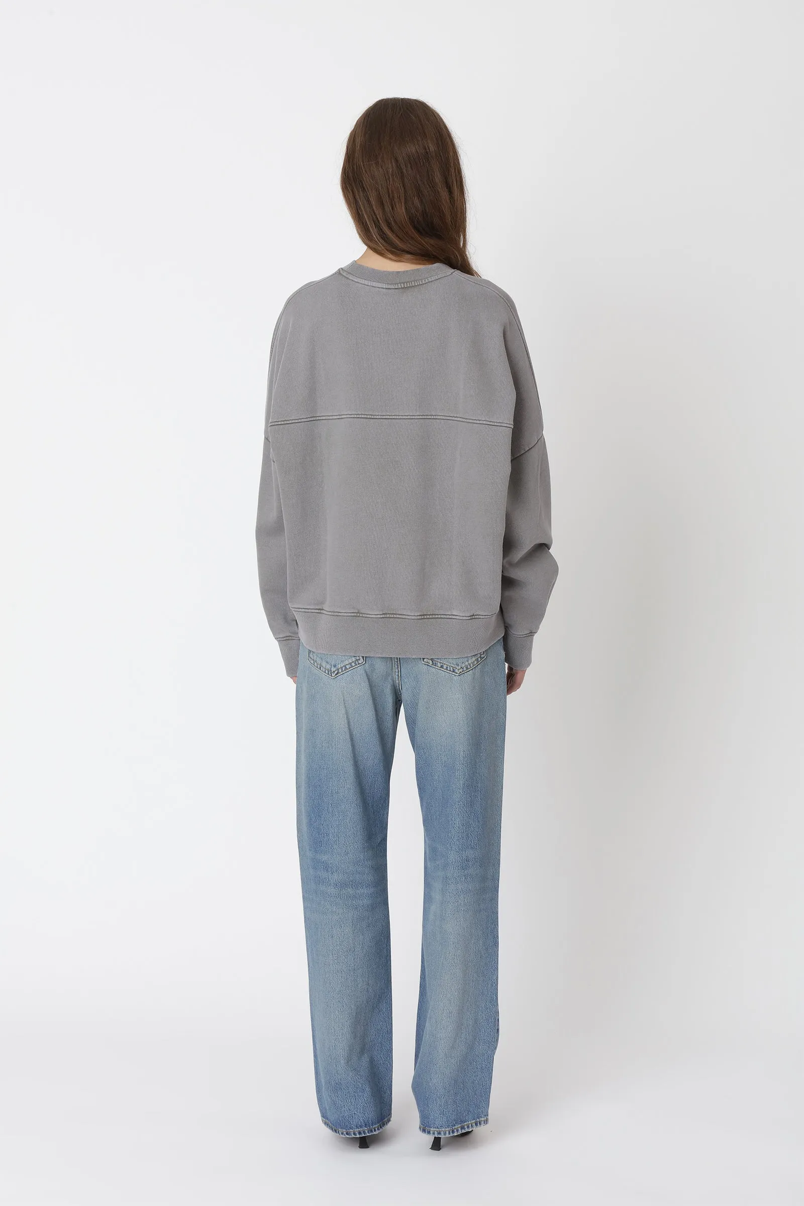 Staff Crew - Washed Steel Grey