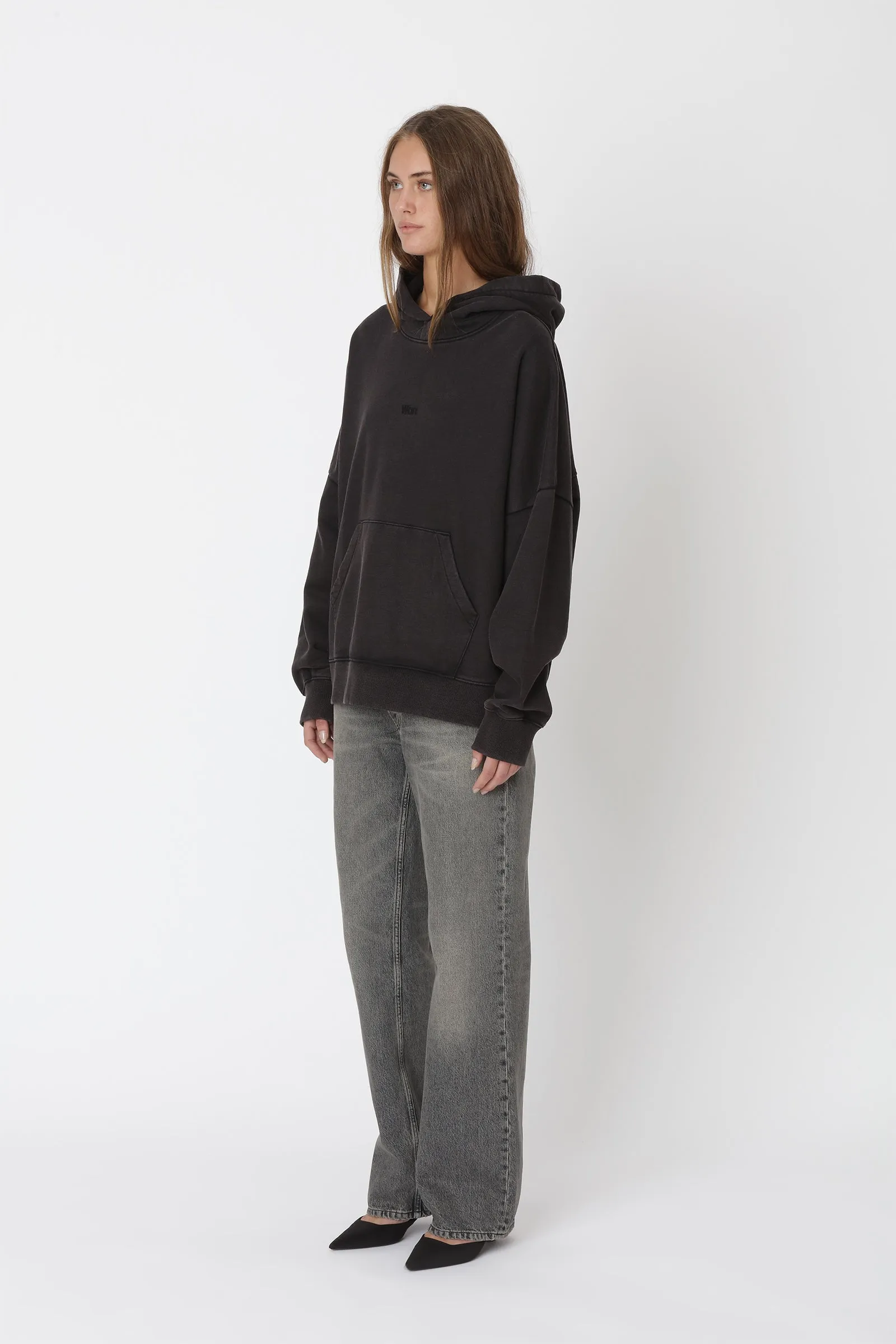 Staff Hood - Washed Black