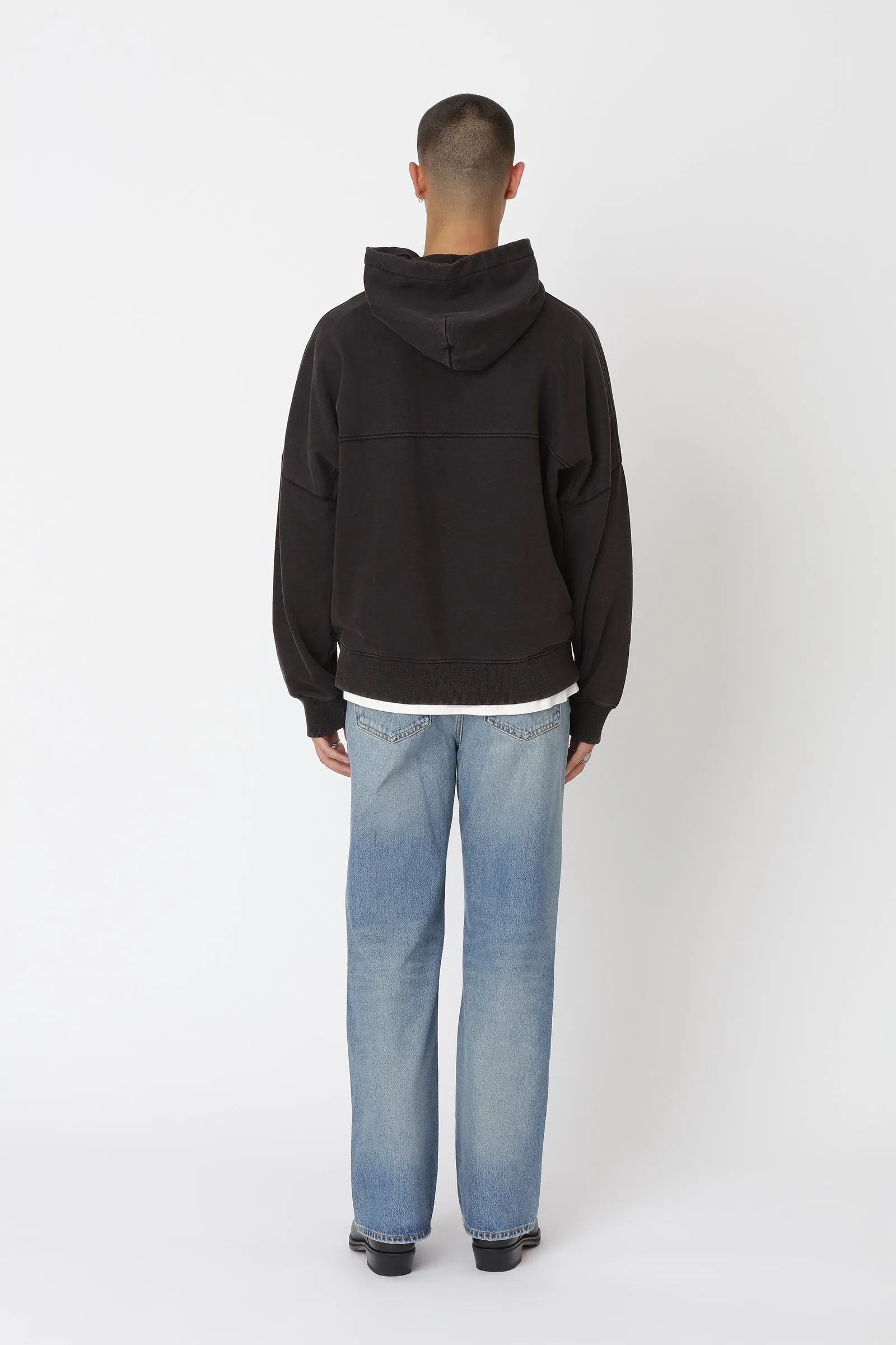 Staff Hood - Washed Black