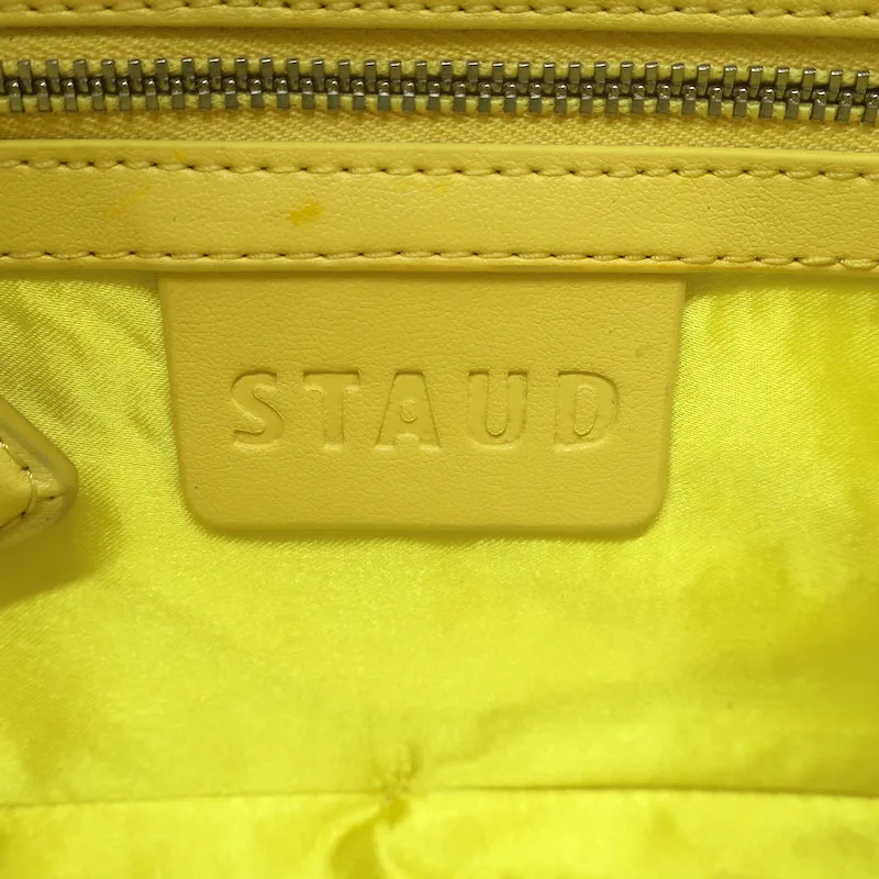 Staud Tommy Citrus Beaded Small Shoulder Bag Yellow/Multi NEW