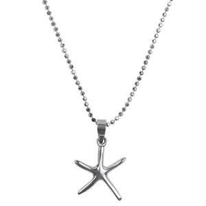 Sterling Silver Starfish Necklace