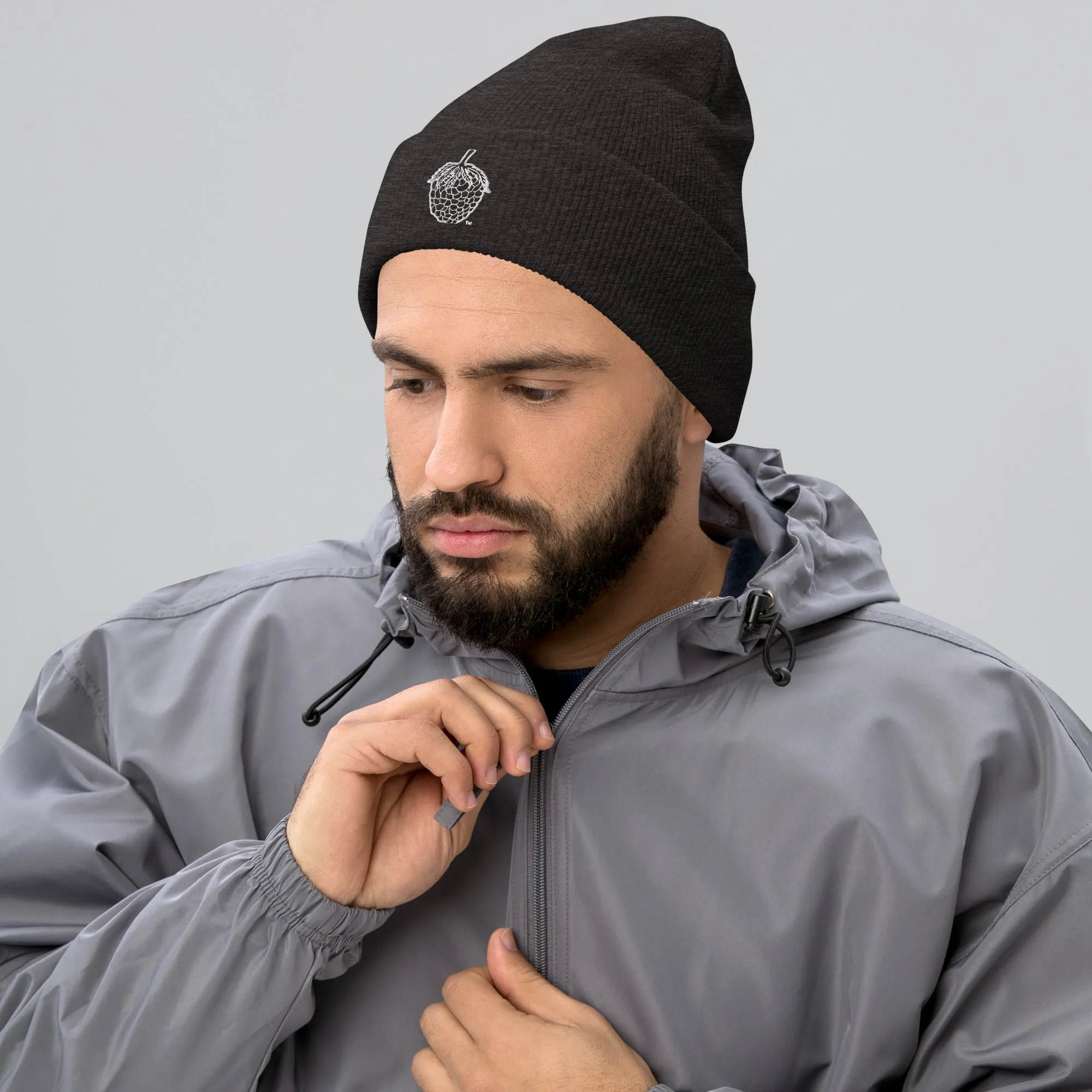 Stitched Berry Beanie