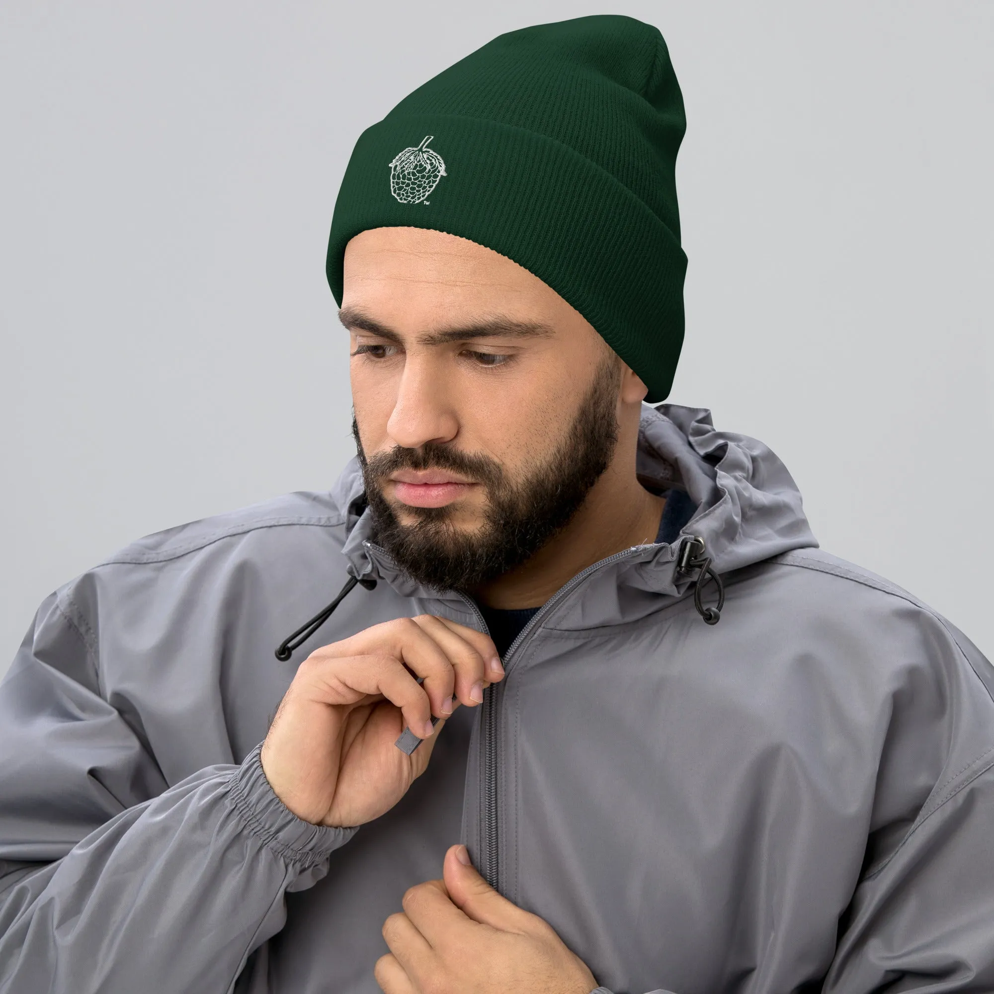 Stitched Berry Beanie