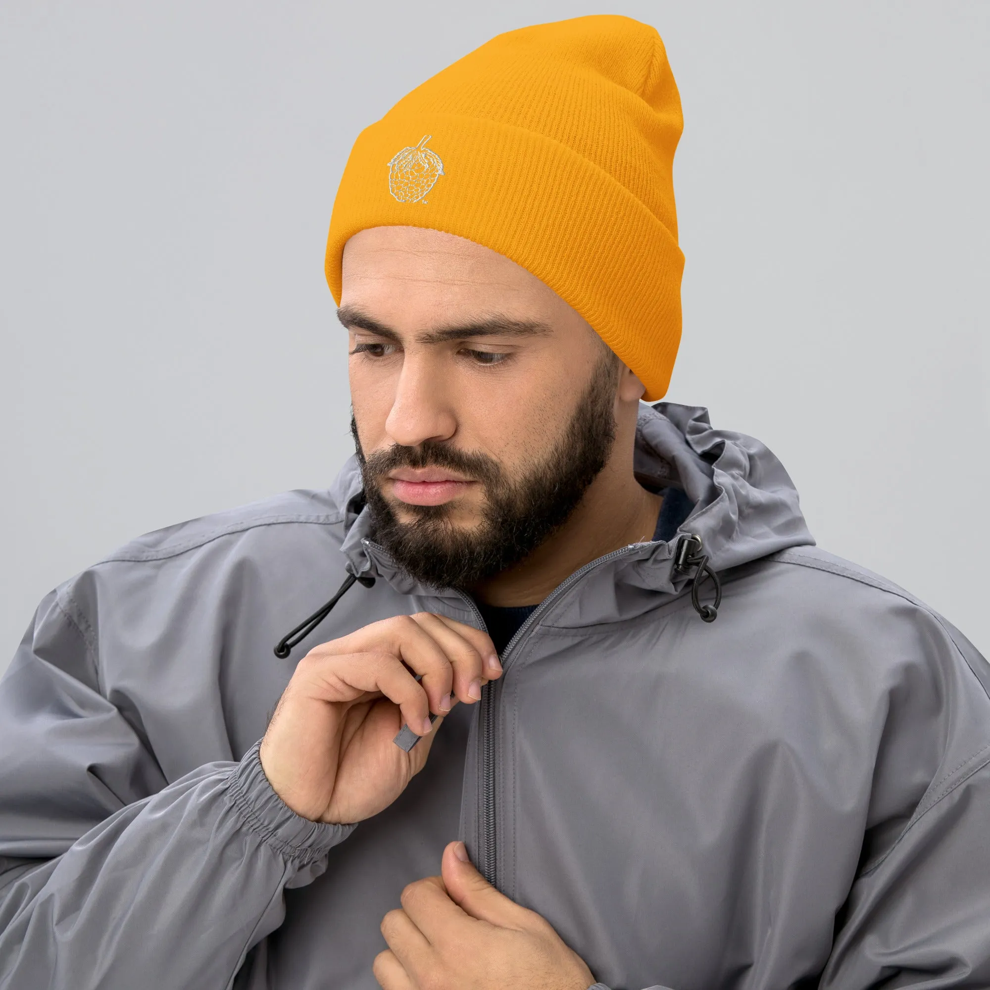 Stitched Berry Beanie