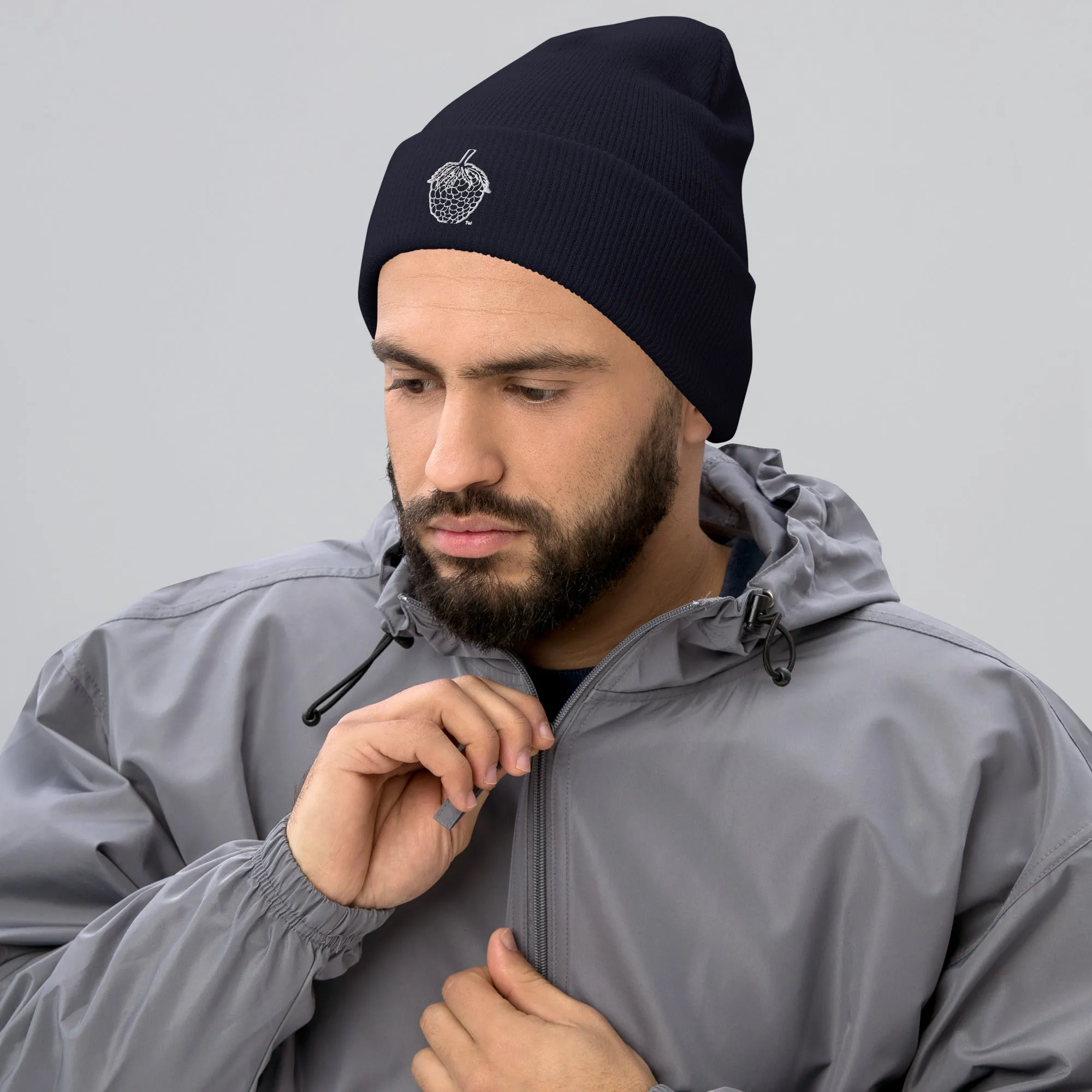 Stitched Berry Beanie